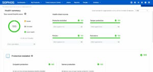 Sophos Antimalware - Central Intercept X - Endpoint and Server antiransomware, antiexploit, Windows, Linux, MacOS, EDR, XDR, MDR, szyfrowanie